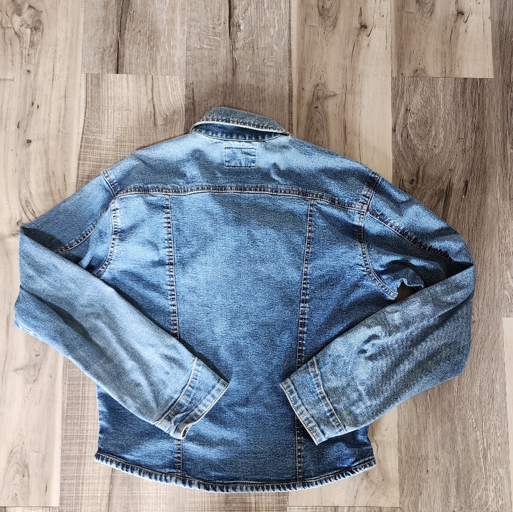 Denim Vintage Us Western Blue Women's Jacket - Picture 4 of 8
